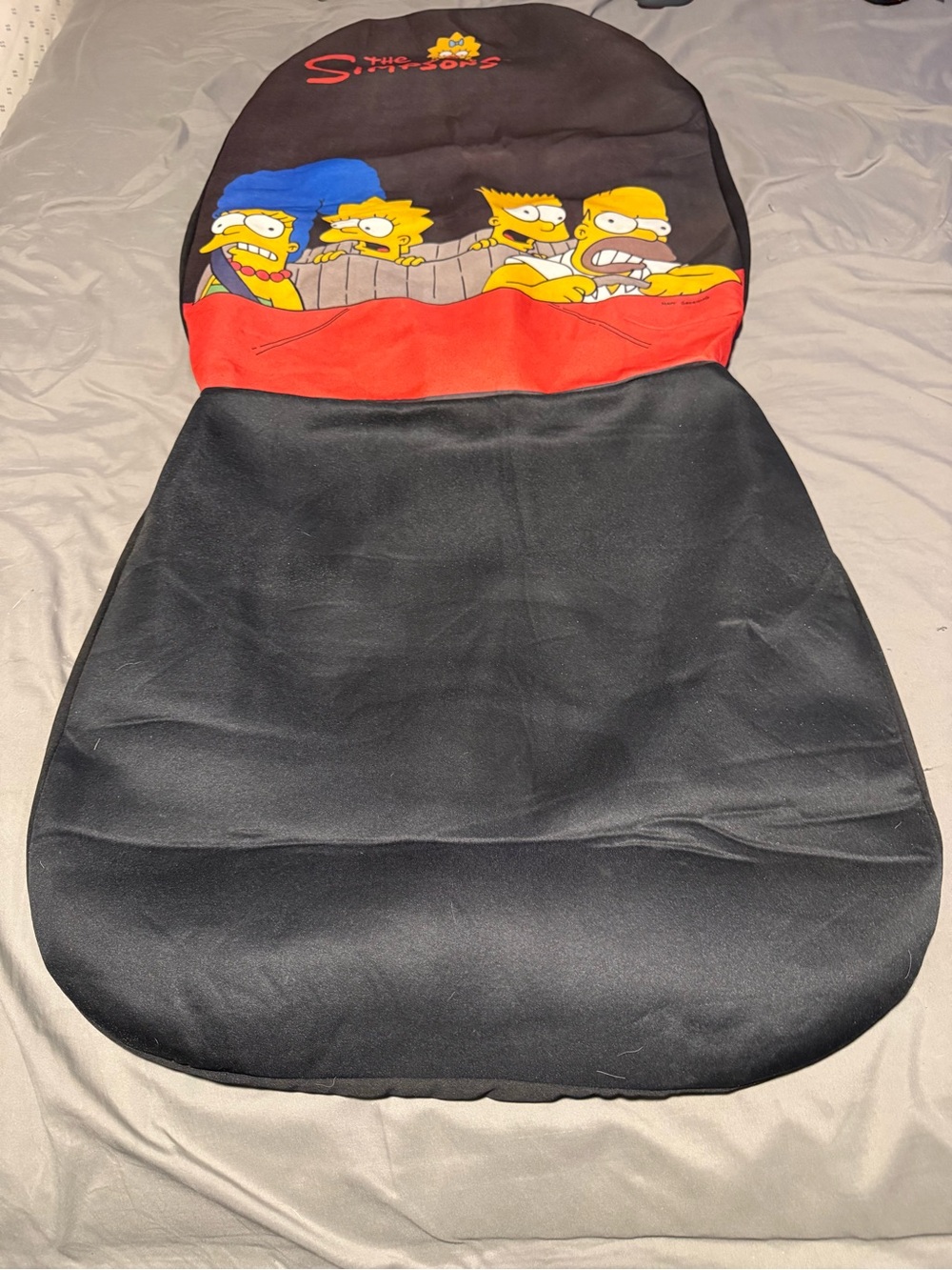 Vintage Y2K “ The Simpsons “ Branded  Car seat Cover 2003 collectible - Picture 2 of 6